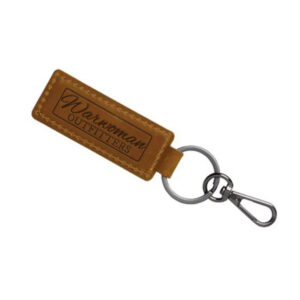 Warwoman Outfitters Leather Keychain