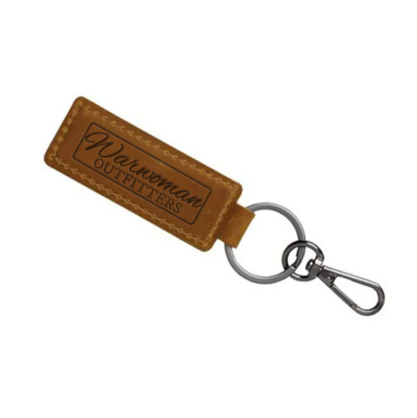 Warwoman Outfitters Leather Keychain