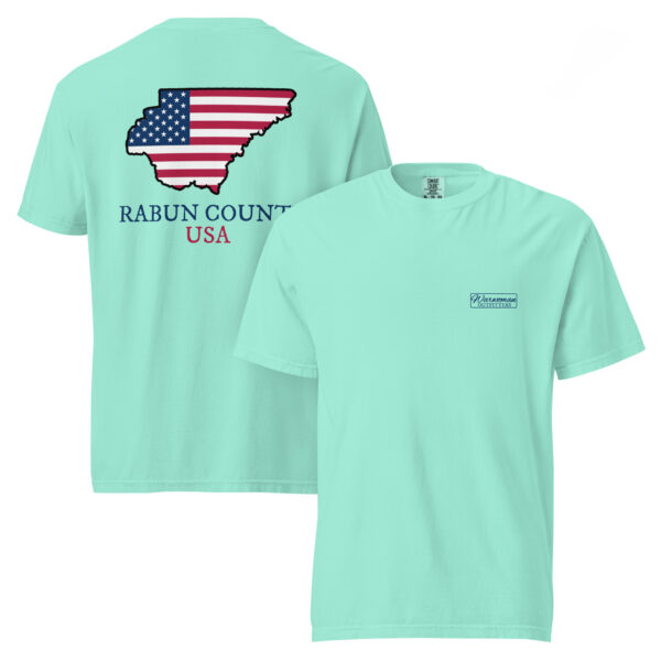Rabun County USA Flag T-Shirt - Image 3