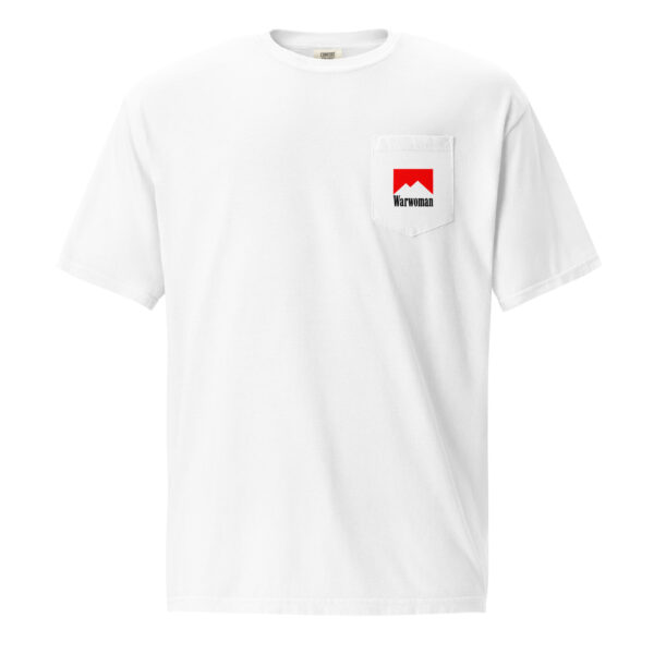 Warwoman Reds Pocket T-Shirt - Image 3